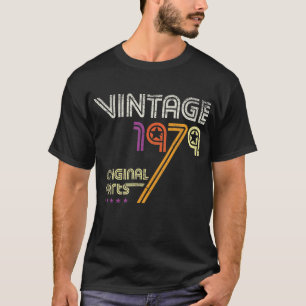 T-shirt quarantième Cadeau d'anniversaire soutenu en 1979