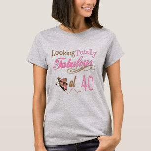 T-shirt quarantième Cadeaux de fête d'anniversaire