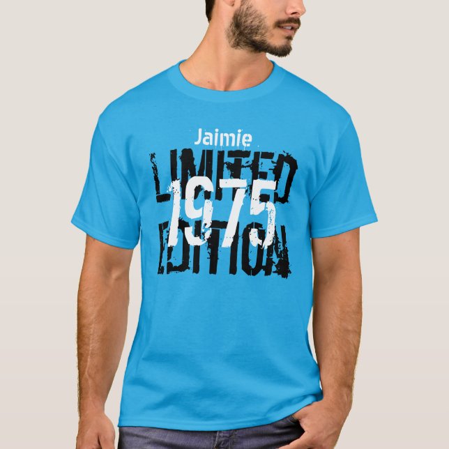 T-shirt quarantième Coutume V05A d'édition limitée de (Devant)