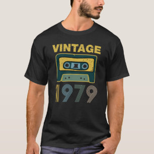 T-shirt quarantième Cru 1979 de cadeau d'anniversaire pou