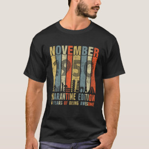 T-shirt Quarantine Edition Novembre 1950 70E Anniversaire