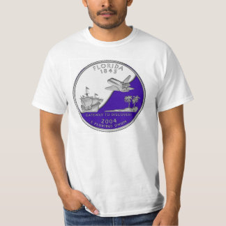 T-shirt quart de la Floride
