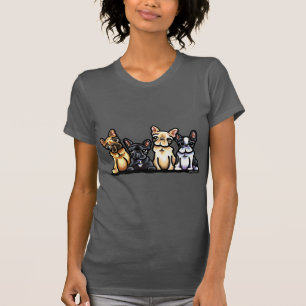 T-shirt Quartet de Bulldog français