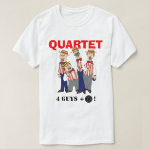 T-shirt Quartet de raseur-coiffeur