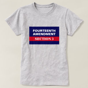 T-shirt Quatorzième amendement Article 3 Constitution