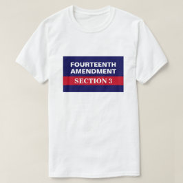 T-shirt Quatorzième amendement Article 3 Constitution
