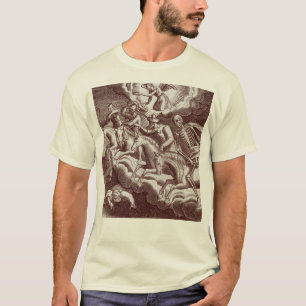 T-shirt Quatre cavaliers de la vieille copie de bible