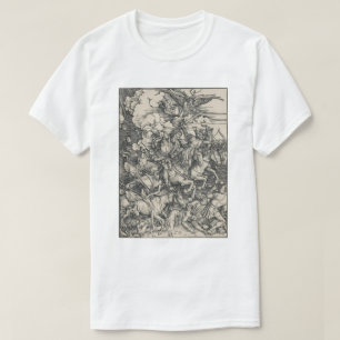 T-shirt Quatre cavaliers de l'apocalypse par Durer