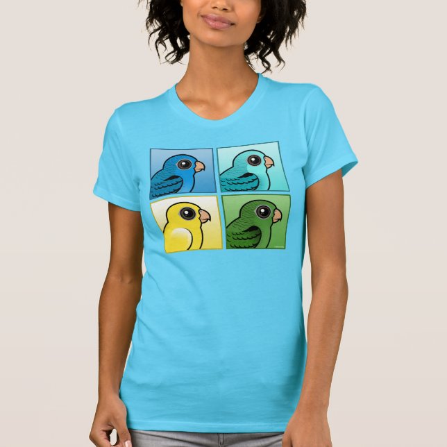 T-shirt Quatre couleur Linnies (Devant)