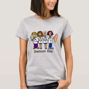 T-shirt quatre femmes docteurs