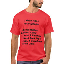 T-shirt quatre humeurs