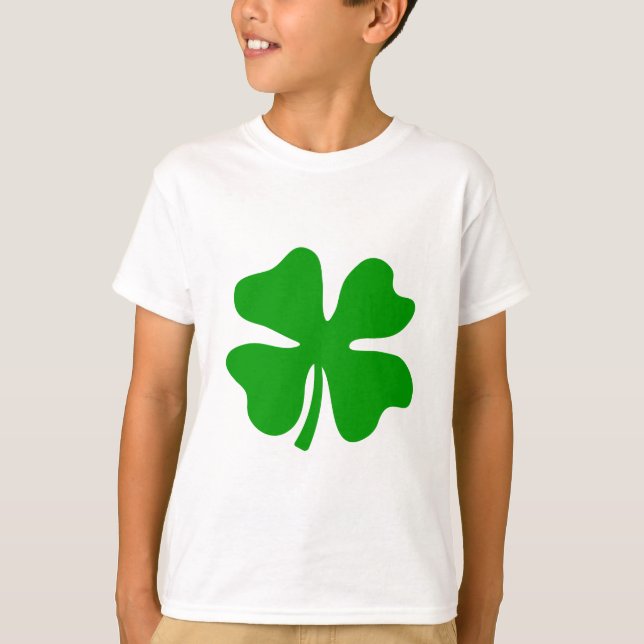 T-shirt Quatre jour de la St Patrick chanceux du trèfle | (Devant)