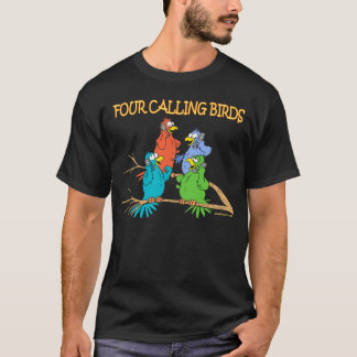 T-shirt Quatre oiseaux appelants
