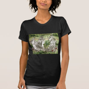 T-shirt Quatre oiseaux appelants