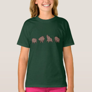 T-shirt Quatre petits éléphants