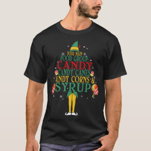 T-shirt Quatre principaux Sucres de canne alimentaires Sir