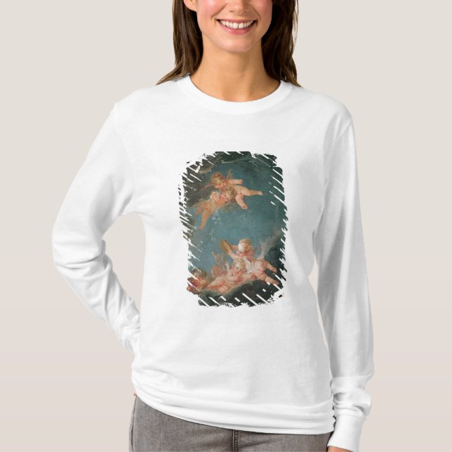 T-shirt Quatre saisons dans Salle du Conseil - hiver (Devant)