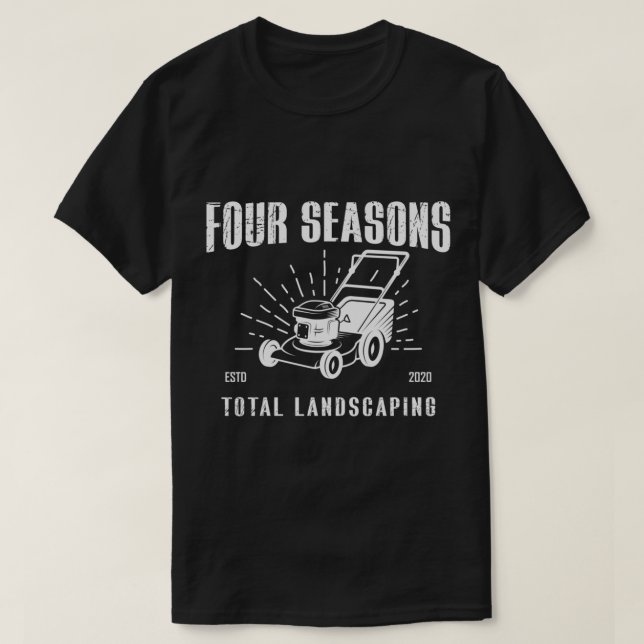 T-shirt Quatre saisons Total Paysage (Design devant)