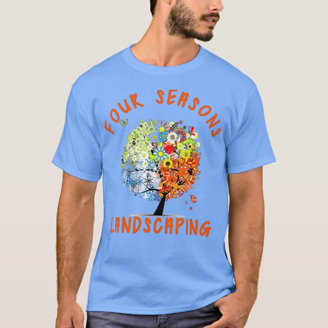 T-shirt Quatre saisons Total Paysage _41 (Devant)