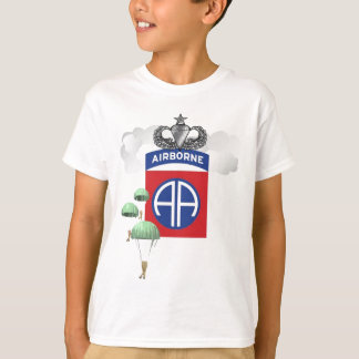 T-shirt quatre-vingt-deuxième Aéroporté, parachutistes,
