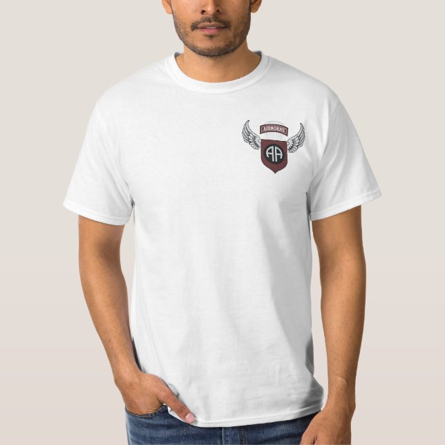 T-shirt quatre-vingt-deuxième Division Aéroportée (Devant)