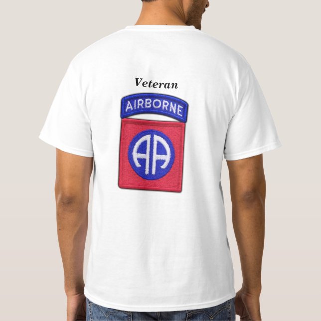 T-shirt quatre-vingt-deuxième La division aéroportée d'ABN (Dos)