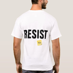 T-shirt quatre-vingt-dix-neuf pour cent RÉSISTENT à ceci
