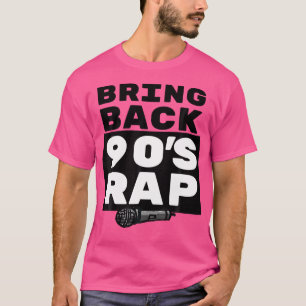 T-shirt Quatre-Vingt-Dix Rap Et Hip-Hop Lover