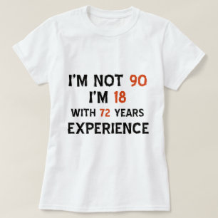 T-shirt quatre-vingt-dixième conceptions fraîches