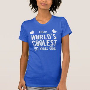 T-shirt quatre-vingt-dixième Le H90B 90 an le plus frais