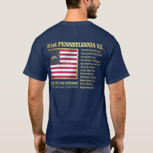 T-shirt quatre-vingt-onzième Infanterie volontaire de la