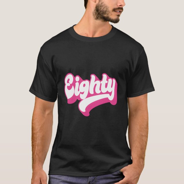 T-shirt Quatre-Vingt-Quatre Pour Sa 80E (Devant)