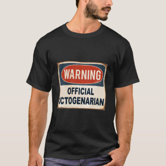 T-shirt Quatre-vingts 8Oème Octogénaire T