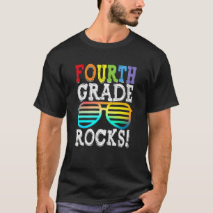 T-shirt Quatrième année, c'est super Lunettes Retour à l'é