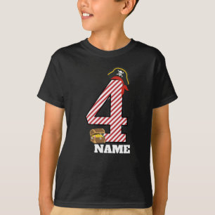 T-shirt quatrième anniversaire de piratage