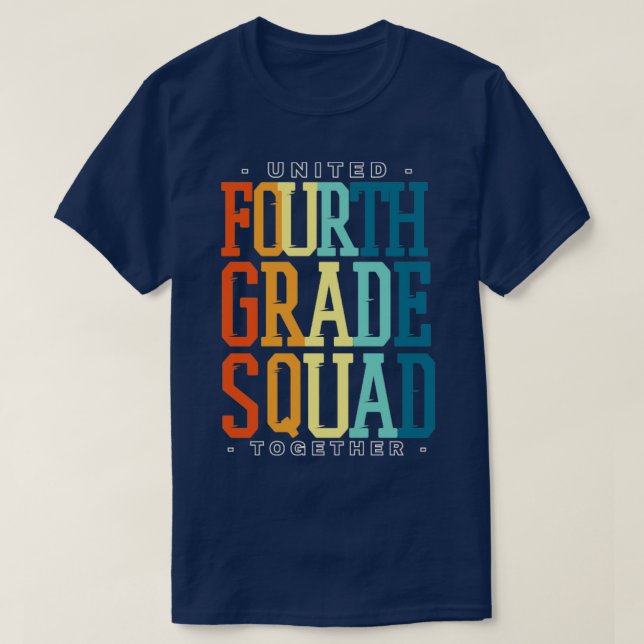 T-shirt Quatrième classe (Design devant)