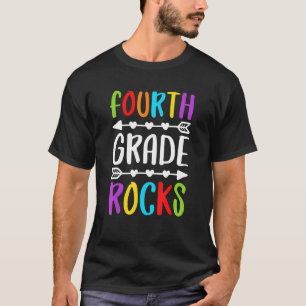 T-shirt Quatrièmement classe Rocks Happy Premier jour 4e c