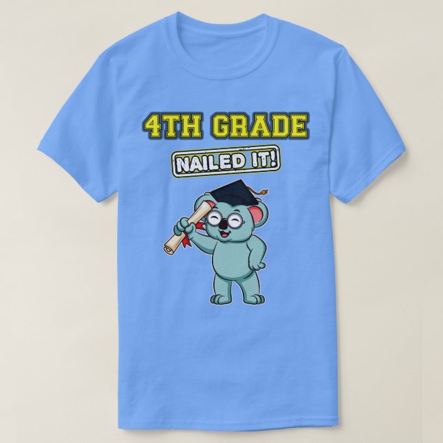 T-shirt Quatrièmement Clôture Il Primaire Élémentaire Écol (Design devant)