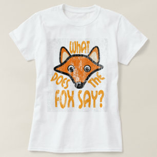 T-shirt Que dit le Fox DS