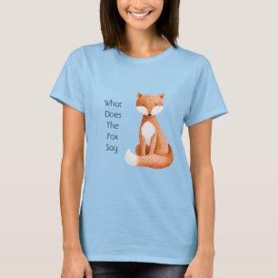 T-shirt Que dit le renard ?