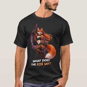 T-shirt Que dit le renard ?