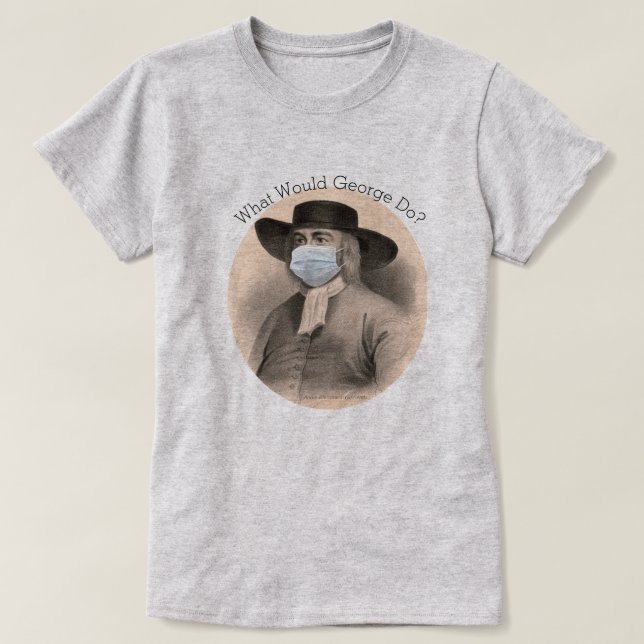 T-shirt Que ferait George ? (Design devant)