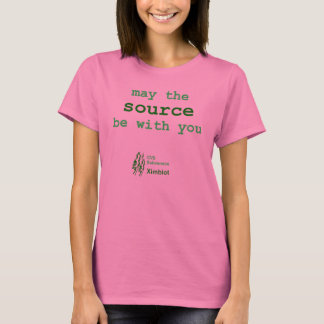 T-shirt que la source soit avec vous - crispe