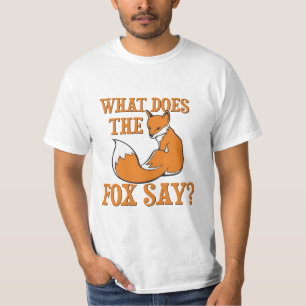 T-shirt Que le Fox indique-t-il ?