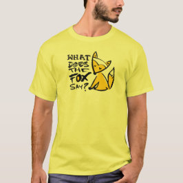 T-shirt Que le Fox indique-t-il ?
