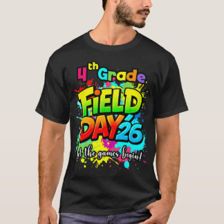 T-shirt Que les jeux commencent Quatrième journée de terra
