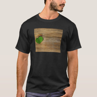 T-shirt Que les pieds de Dieu marchent avec vous Citations