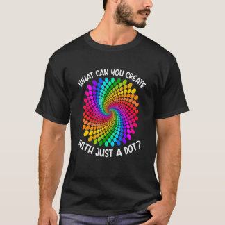 T-shirt Que pouvez-vous créer avec juste point Polka Dot R