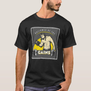 T-shirt Que Tes Gains Soient Sanctifiés Muscle Jésus Halté