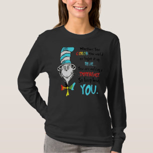 T-shirt Que Vous Coloriez Le Monde Ou Que Vous L'Éclairez